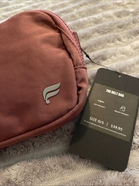 Fabletics Rose Mauve Belt Bag OS